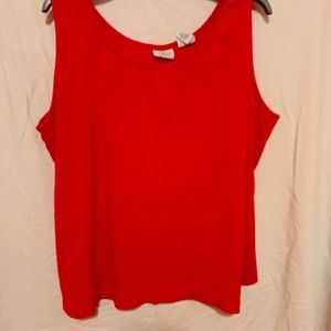 Classic Elements Tank Top Red 22W